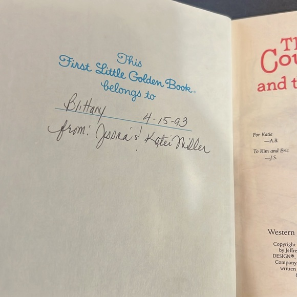 Rare Vintage 80s The Country Mouse and the City Mouse Little Golden Book - Picture 2 of 5